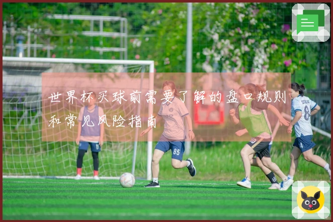 世界杯买球前需要了解的盘口规则和常见风险指南